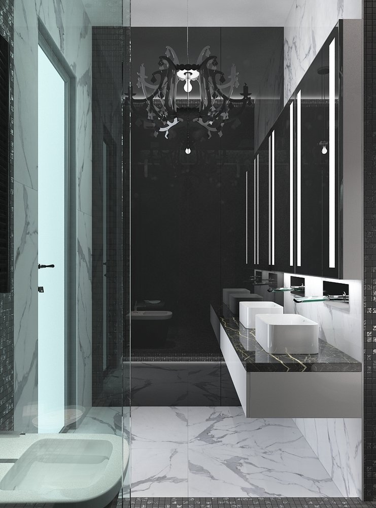 Фото из портфолио Квартира 145 м2 г. Москва – фотографии дизайна интерьеров на INMYROOM Фото из портфолио Квартира 145 м2 г. Москва – фотографии дизайна интерьеров на INMYROOM