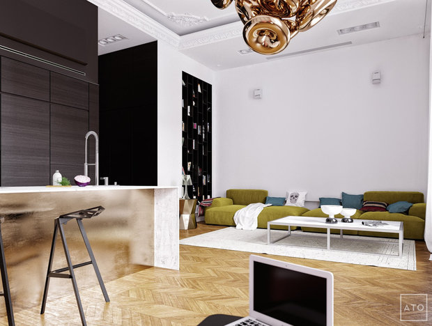 Фото из портфолио Апартаменты для сестры – фотографии дизайна интерьеров на INMYROOM