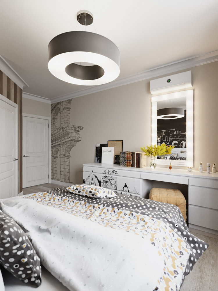 Фотография: Спальня в стиле Современный, Скандинавский, Квартира, Проект недели, Беларусь, Панельный дом, 3 комнаты, 60-90 метров, Гомель, ANTEI – фото на INMYROOM Фотография: Спальня в стиле Современный, Скандинавский, Квартира, Проект недели, Беларусь, Панельный дом, 3 комнаты, 60-90 метров, Гомель, ANTEI – фото на INMYROOM