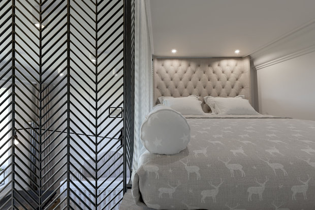 Фотография: Спальня в стиле Скандинавский, Кухня и столовая, Гостиная, Детская, Классический, Современный, Квартира, Проект недели, Серый, 3 комнаты, Более 90 метров, ПРЕМИЯ INMYROOM – фото на INMYROOM