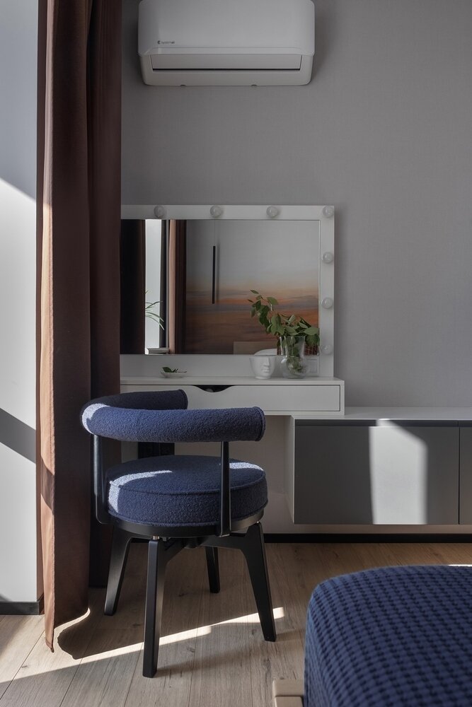 Фотография: Спальня в стиле Современный, Квартира, Проект недели, Ростов-на-Дону, 3 комнаты, 60-90 метров, Анастасия Кудяшева – фото на INMYROOM Фотография: Спальня в стиле Современный, Квартира, Проект недели, Ростов-на-Дону, 3 комнаты, 60-90 метров, Анастасия Кудяшева – фото на INMYROOM