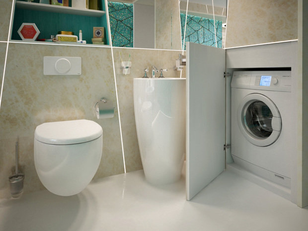 Фотография: Ванная в стиле Современный, Эклектика, Лофт, Квартира, Перепланировка – фото на INMYROOM