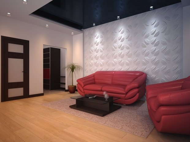 Фото из портфолио 3D гипсовые панели – фотографии дизайна интерьеров на InMyRoom.ru