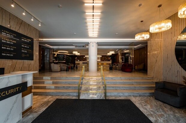Фото из портфолио NEW STAR HOTEL. Входная группа  – фотографии дизайна интерьеров на INMYROOM