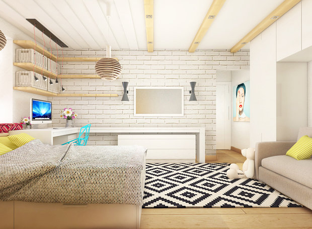 Фотография: Детская в стиле Скандинавский – фото на INMYROOM