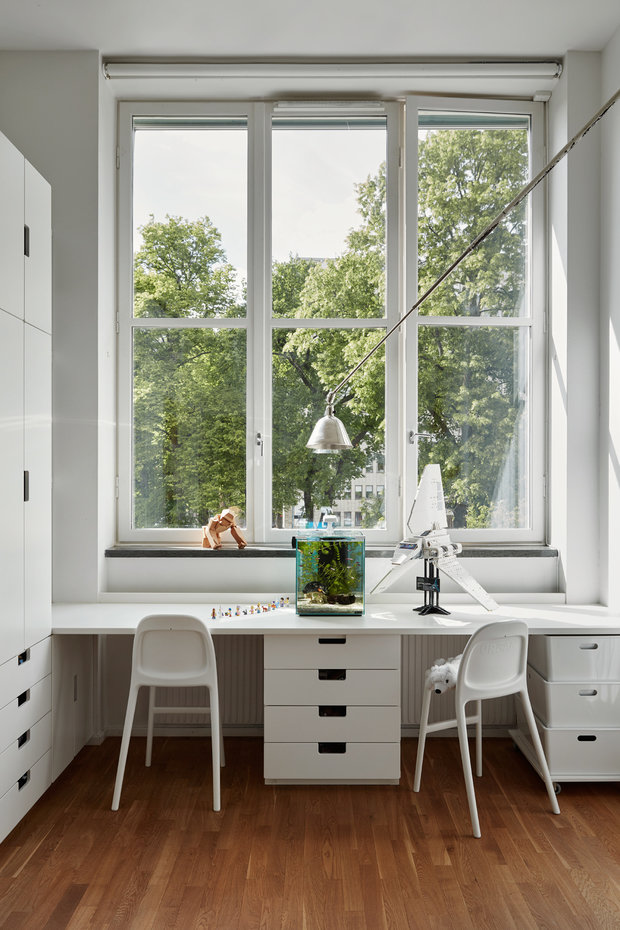 Фото из портфолио Великолепные 98 квадратов в Швейцарии – фотографии дизайна интерьеров на INMYROOM