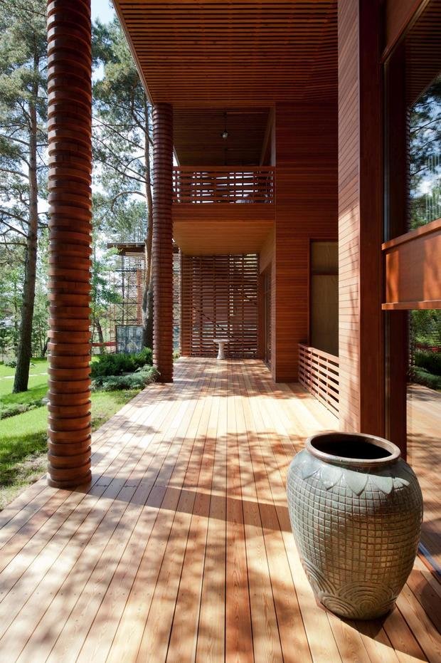 Фотография: Балкон, Терраса в стиле Восточный, Дом, Дома и квартиры, Проект недели – фото на INMYROOM