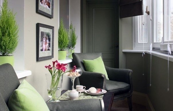 Фото из портфолио Идеи для балкона – фотографии дизайна интерьеров на INMYROOM