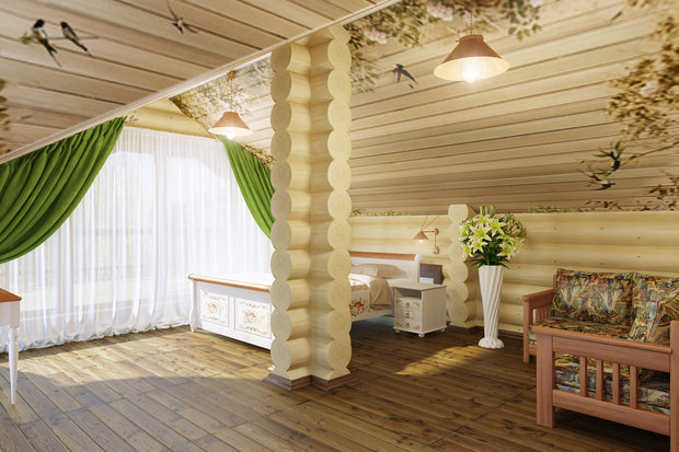 Фото из портфолио Гостевой дом/баня – фотографии дизайна интерьеров на INMYROOM