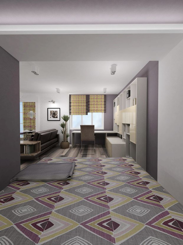 Фотография: Офис в стиле Современный, Хай-тек, Квартира, Дома и квартиры, Проект недели – фото на INMYROOM