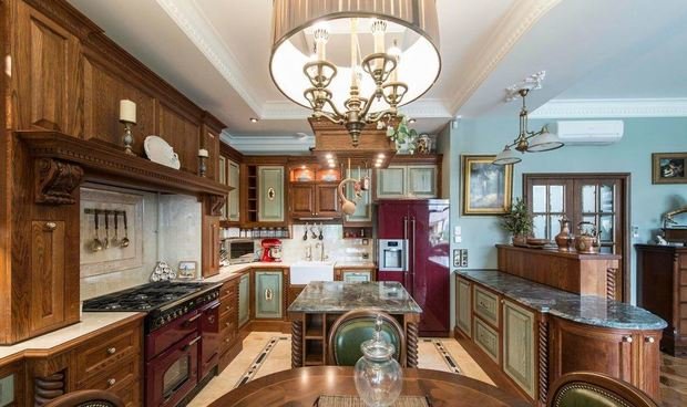 Фото из портфолио Кухня для художницы в английском стиле  – фотографии дизайна интерьеров на INMYROOM