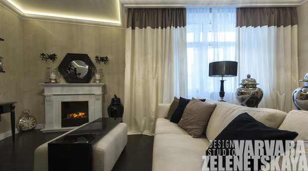 Фото из портфолио Графит и сливки – фотографии дизайна интерьеров на InMyRoom.ru