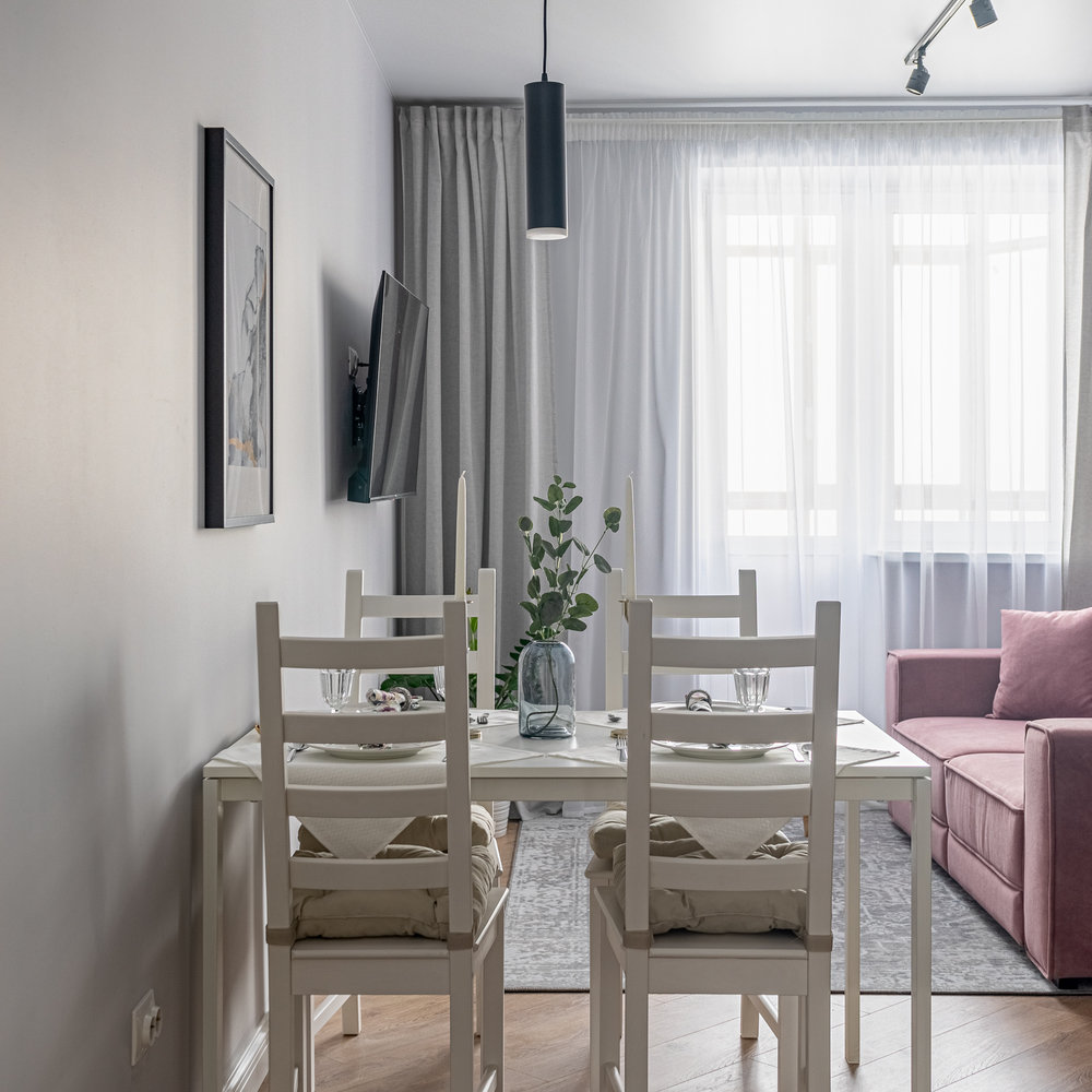 Фотография: Кухня и столовая в стиле Современный, Квартира, Проект недели, Москва, 3 комнаты, 60-90 метров, Марьям Разуваева – фото на INMYROOM Фотография: Кухня и столовая в стиле Современный, Квартира, Проект недели, Москва, 3 комнаты, 60-90 метров, Марьям Разуваева – фото на INMYROOM