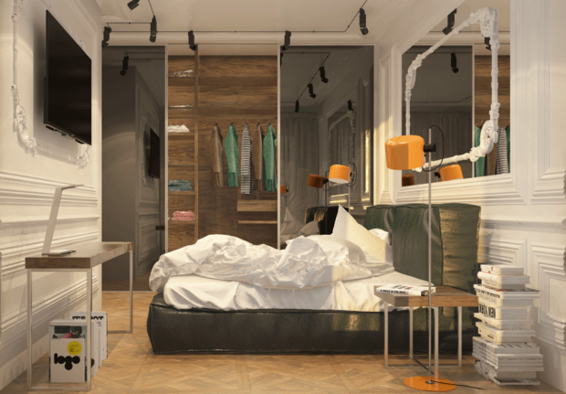 Фото из портфолио Классика для молодой девушки – фотографии дизайна интерьеров на INMYROOM