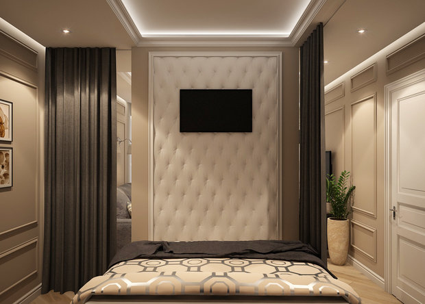 Фото из портфолио Квартира для молодой пары. – фотографии дизайна интерьеров на INMYROOM