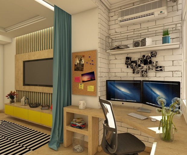 Фото из портфолио Квартира программиста  – фотографии дизайна интерьеров на INMYROOM