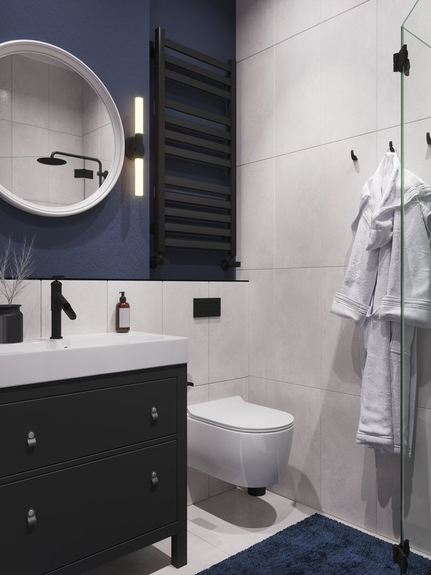 Фото из портфолио Проект квартиры-студии 28м2 – фотографии дизайна интерьеров на INMYROOM