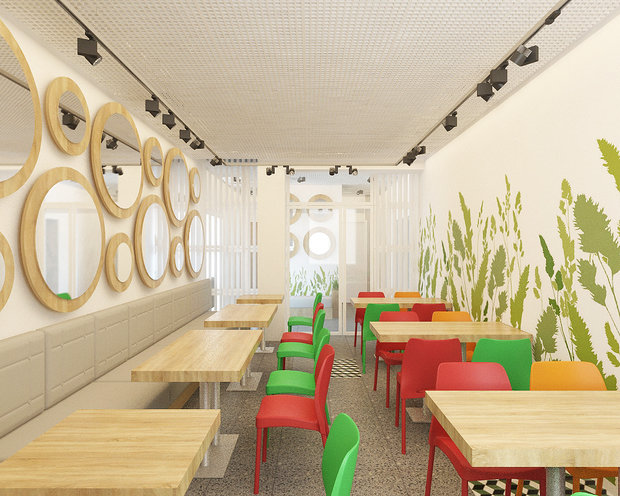 Фото из портфолио столовая в аграрном институте – фотографии дизайна интерьеров на INMYROOM