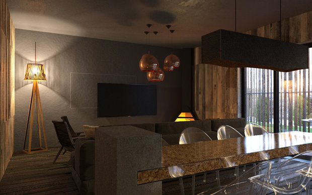 Фото из портфолио Wood-House – фотографии дизайна интерьеров на INMYROOM