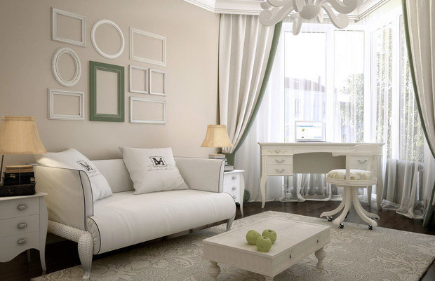 Фото из портфолио Современная классика – фотографии дизайна интерьеров на INMYROOM