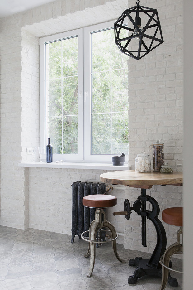 Фотография: Кухня и столовая в стиле Лофт, Советы, маленькая кухня, GeekBrains, как сделать кухню удобной, факультет дизайна, факультет дизайна жилых интерьеров – фото на INMYROOM