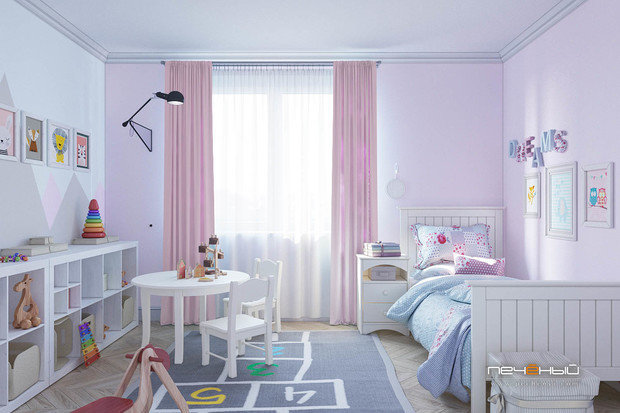 Фото из портфолио Из двушки в трёшку – фотографии дизайна интерьеров на INMYROOM