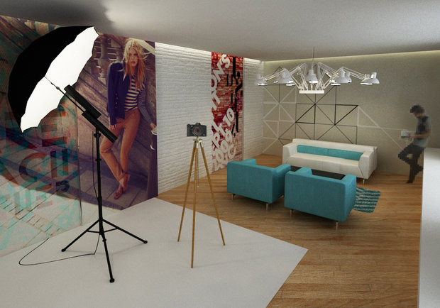 Фото из портфолио Квартира фотостудия – фотографии дизайна интерьеров на INMYROOM