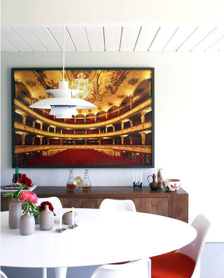 Фотография: Кухня и столовая в стиле Эклектика, Декор интерьера, DIY, Цвет в интерьере – фото на INMYROOM