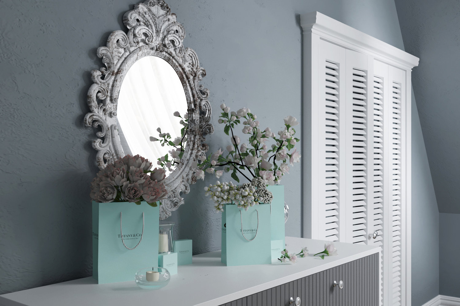 Фото из портфолио BEDROOM | BLUE & GRAY – фотографии дизайна интерьеров на INMYROOM Фото из портфолио BEDROOM | BLUE & GRAY – фотографии дизайна интерьеров на INMYROOM