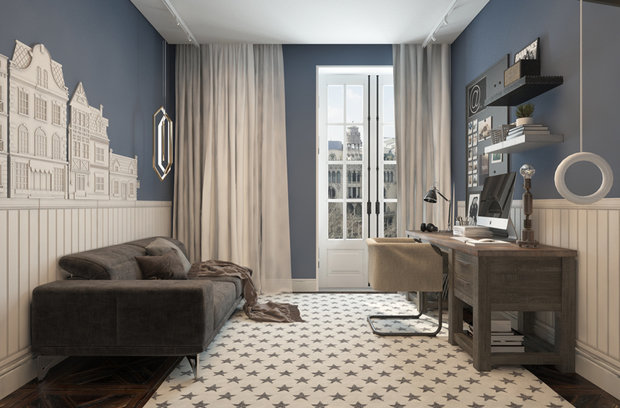 Фото из портфолио Квартира в Барселоне – фотографии дизайна интерьеров на INMYROOM