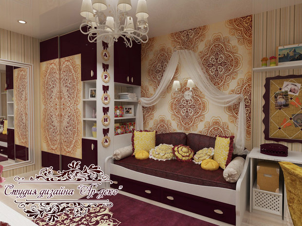 Фото из портфолио Детская для юной леди – фотографии дизайна интерьеров на INMYROOM