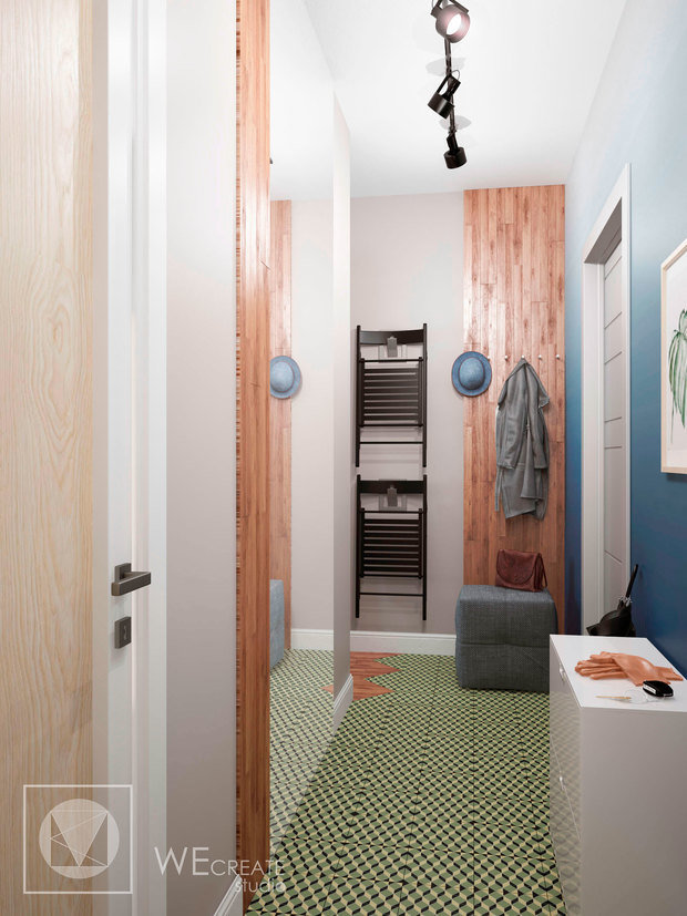 Фото из портфолио Smart-квартира в скандинавском стиле – фотографии дизайна интерьеров на INMYROOM