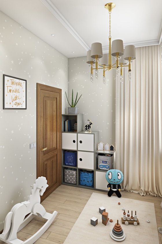 Фото из портфолио Проект медовый – фотографии дизайна интерьеров на INMYROOM