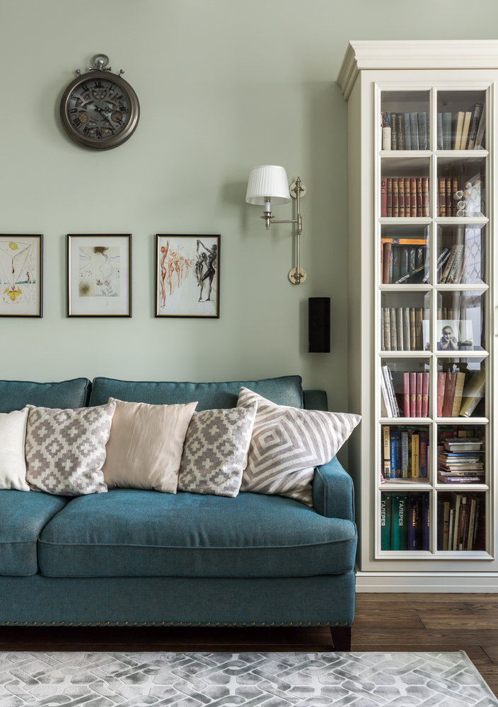 Фотография: Гостиная в стиле Классический, Современный, Квартира, Проект недели, Москва, Сталинка, 3 комнаты, Более 90 метров, Татьяна Красикова – фото на INMYROOM Фотография: Гостиная в стиле Классический, Современный, Квартира, Проект недели, Москва, Сталинка, 3 комнаты, Более 90 метров, Татьяна Красикова – фото на INMYROOM