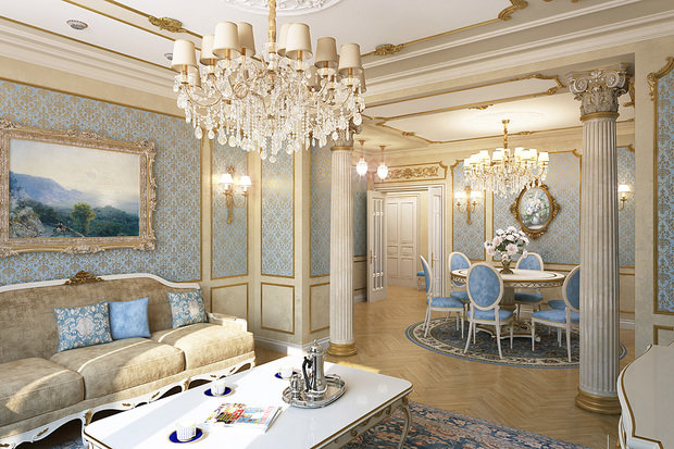 Фото из портфолио Квартира в классическом стиле – фотографии дизайна интерьеров на INMYROOM
