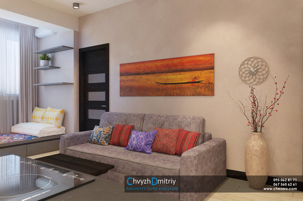 Фото из портфолио Акварель – фотографии дизайна интерьеров на INMYROOM