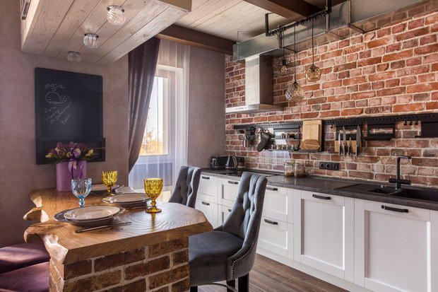 Фото из портфолио Лофт на Рублевке – фотографии дизайна интерьеров на INMYROOM