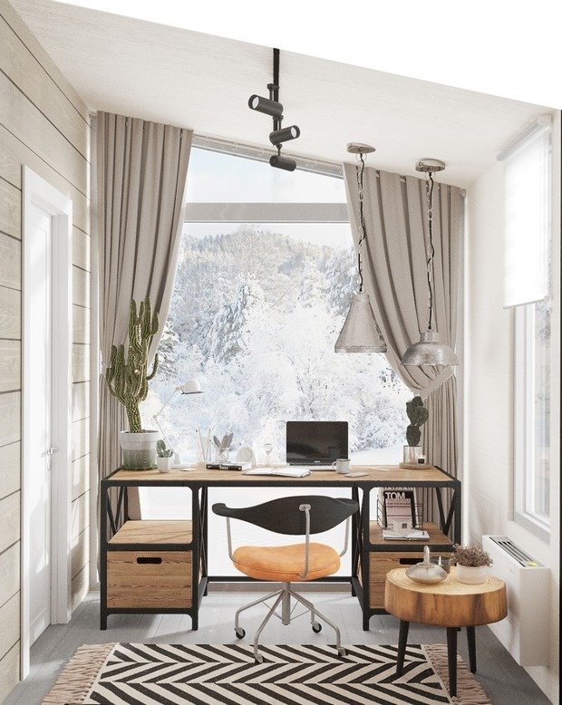 Фото из портфолио Загородный дом 80 кв.м – фотографии дизайна интерьеров на INMYROOM