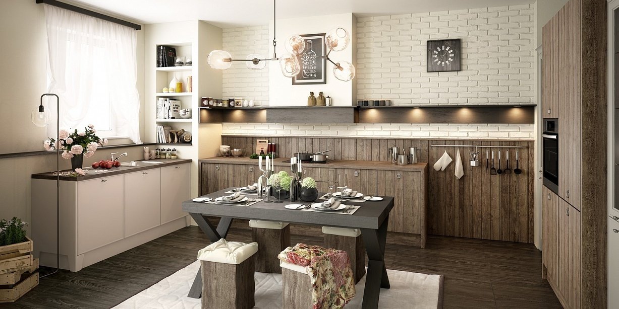 Кухонный гарнитур ТРЭД Кухонный гарнитур ТРЭД