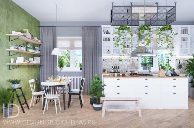 Фото из портфолио ЛЕТНИЙ ДИЗАЙН ДОМА В ГОРОДЕ СЕВАСТОПОЛЬ, 140 м² – фотографии дизайна интерьеров на INMYROOM