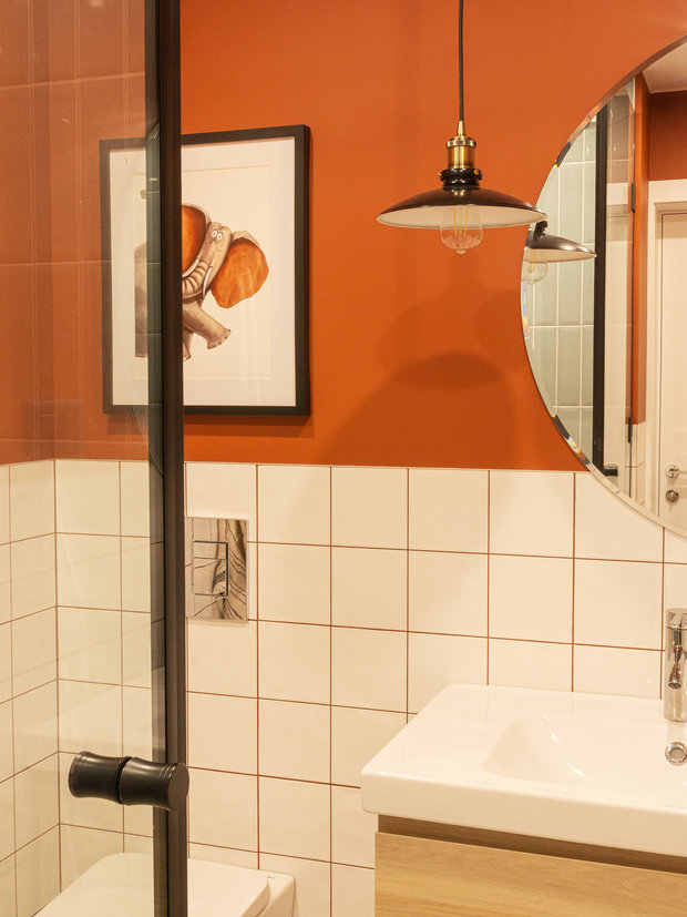 Фотография: Ванная в стиле Современный, Квартира, Студия, Проект дня, Минск, до 40 метров, Екатерина Никонович – фото на INMYROOM