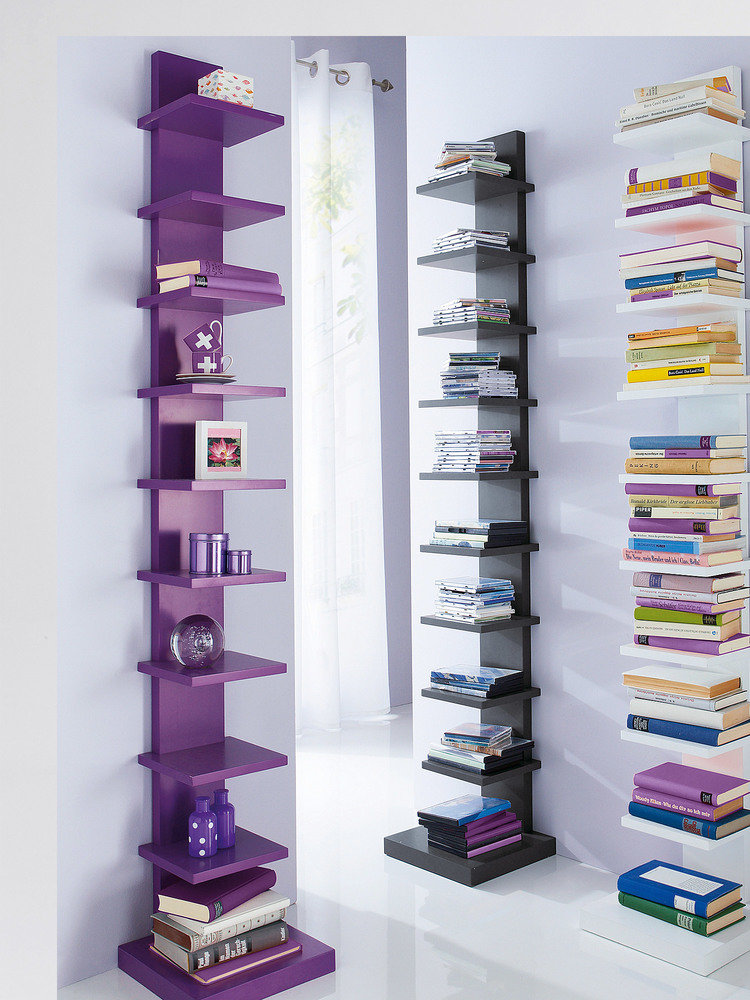 Фотография: в стиле , Советы, идеи для малогабариток, как разместить книги в интерьере, хранение книг в небольшой квартире – фото на INMYROOM