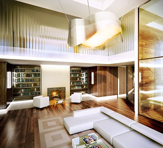 Фото из портфолио Концепт холла в современном доме. – фотографии дизайна интерьеров на INMYROOM