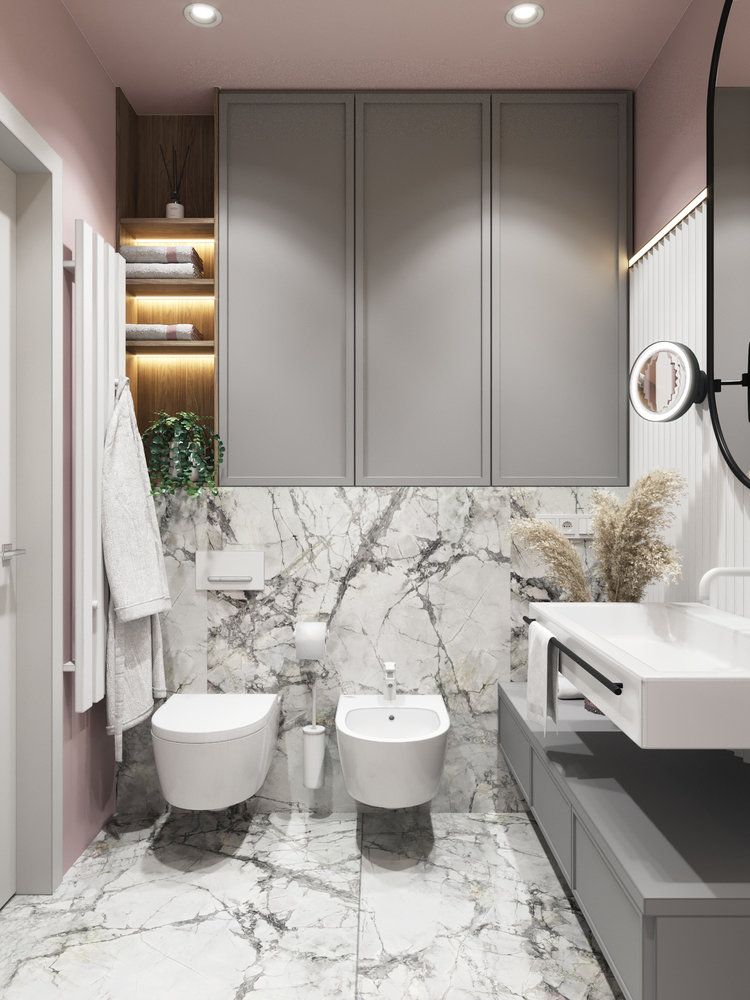 Фотография: Ванная в стиле Современный, Квартира, Проект дня, Минск, 3 комнаты, Ирина Горячко – фото на INMYROOM