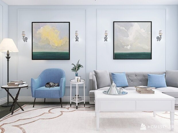 Фото из портфолио Неоклассика 63 кв.м. – фотографии дизайна интерьеров на INMYROOM