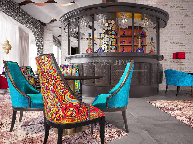 Фото из портфолио Cafe  – фотографии дизайна интерьеров на INMYROOM