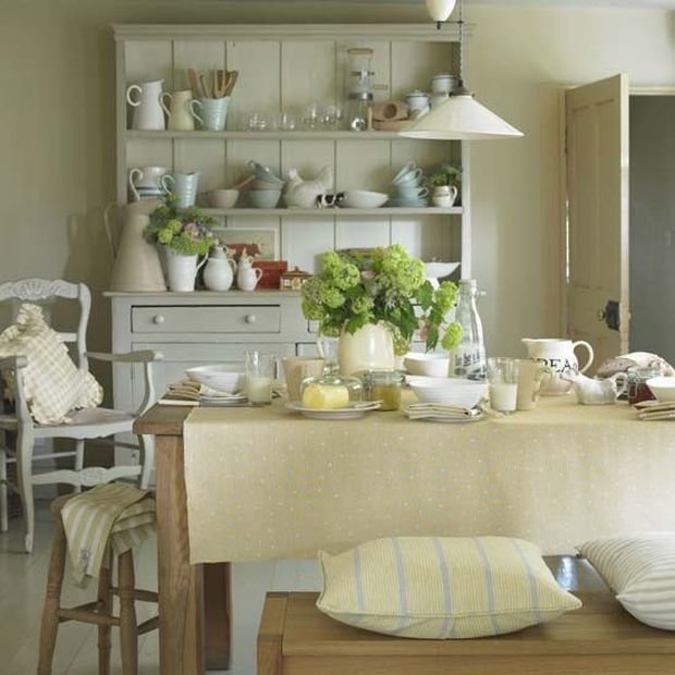Фотография: Кухня и столовая в стиле Прованс и Кантри, Декор интерьера, Квартира, Дом, Декор, Особняк – фото на INMYROOM