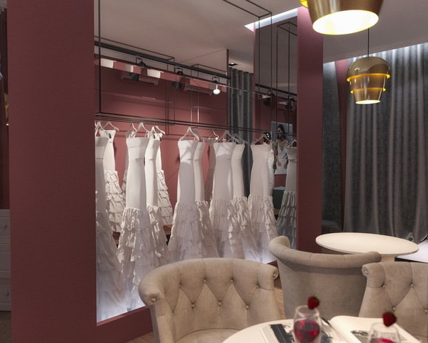 Фото из портфолио Свадебный салон  – фотографии дизайна интерьеров на INMYROOM