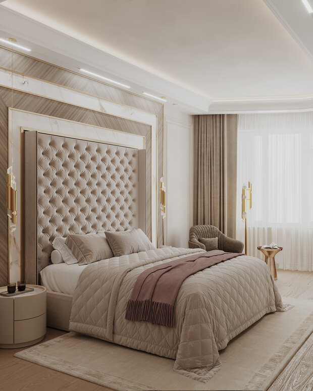 Фото из портфолио Дизайн интерьера дома в ЖК «Manhattan (Манхэттен)» в стиле современная классика – фотографии дизайна интерьеров на INMYROOM