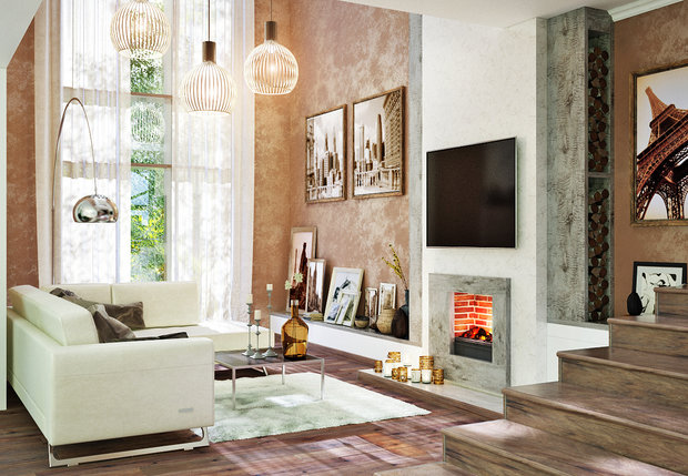 Фотография: Гостиная в стиле Лофт, Классический, Современный, Декор интерьера, Дом, Архитектура, Минимализм – фото на INMYROOM